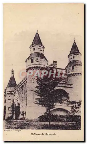 Cartes postales Chateau de Grignols