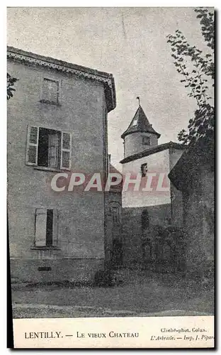 Ansichtskarte AK Lentilly Le vieux Chateau
