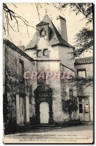 Cartes postales Chateau Saint Georges de Montaigu Antique Durinum PAvillon du Grand Logis