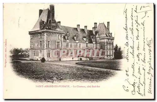 Cartes postales Chateau Saint Amand en Puisaye