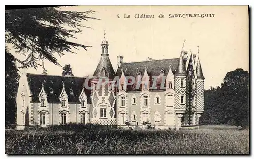 Cartes postales Chateau de Saint Cyr du Gault