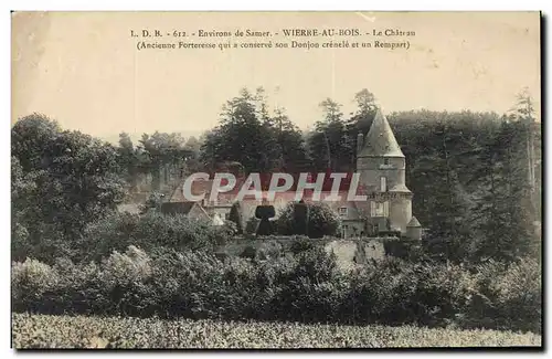 Cartes postales Chateau Environs de Samer Wierre au Bois