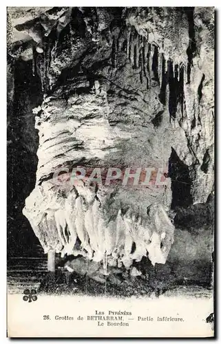 Ansichtskarte AK Grotte Grottes de Betharram Partie inferieure Le Bourdon