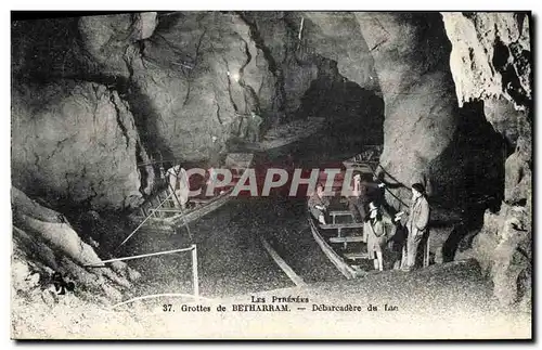 Ansichtskarte AK Grotte Grottes de Betharram Debarcadere du lac