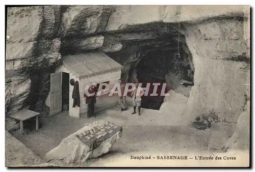 Cartes postales Grotte Grottes Sassenage L&#39entree des cuves