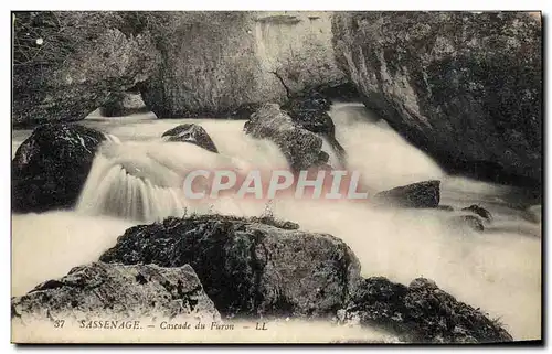 Cartes postales Grotte Grottes Sassenage Cascade du Furon