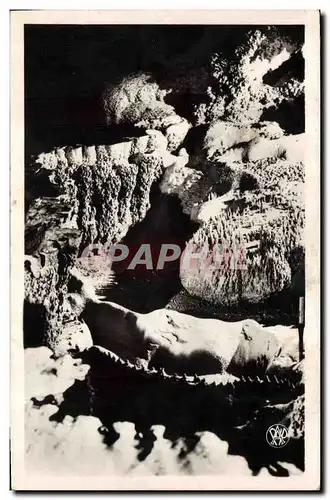 Cartes postales Grotte Grottes Aven d&#39Orgnac Paysages sous la neige Gour Salle Nord