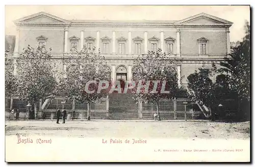 Cartes postales Palais de justice Bastia Corse Corsica