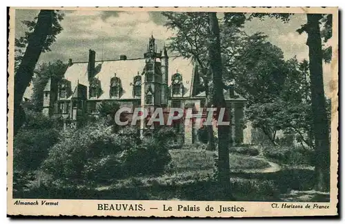 Cartes postales Palais de justice Beauvais