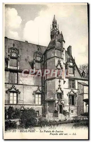 Cartes postales Palais de justice Beauvais