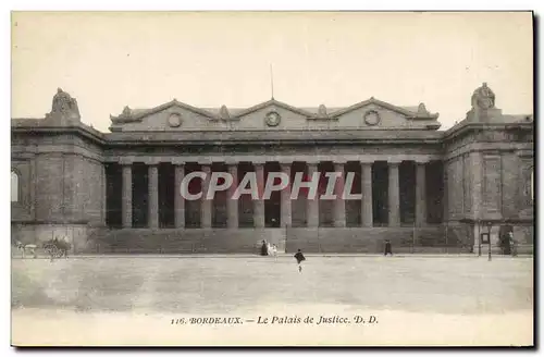 Ansichtskarte AK Palais de justice Bordeaux