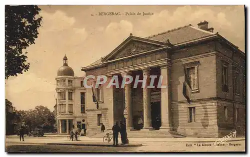 Ansichtskarte AK Palais de justice Bergerac