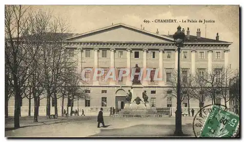 Cartes postales Palais de justice Chambery