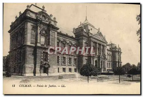 Cartes postales Palais de justice Colmar