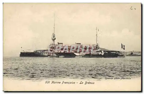 Cartes postales Bateau de Guerre Le Brenus