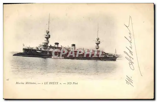 Cartes postales Bateau de Guerre Le Bruix
