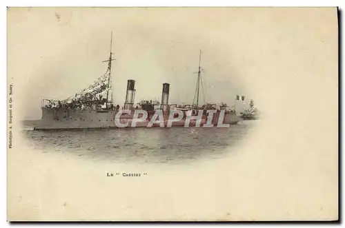 Cartes postales Bateau de Guerre Le Cassini