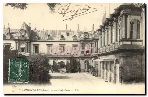 Cartes postales Prefecture Clermont Ferrand