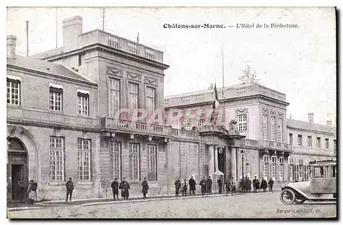 Ansichtskarte AK L'Hotel de la Prefecture Chalons sur Marne