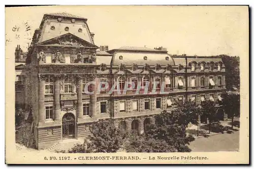 Cartes postales La nouvelle Prefecture Clermont Ferrand