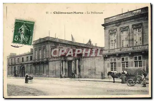 Cartes postales Prefecture Chalons sur Marne