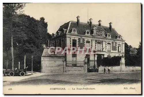 Cartes postales Compiegne La Sous Prefecture