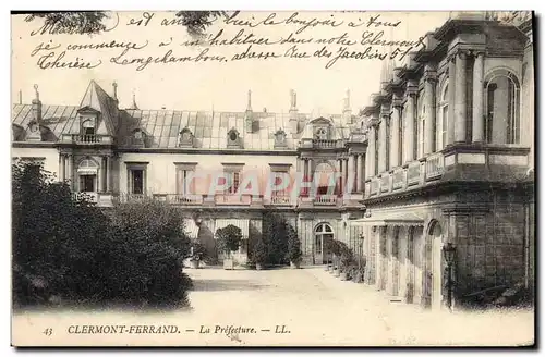 Cartes postales Prefecture Clermont Ferrand