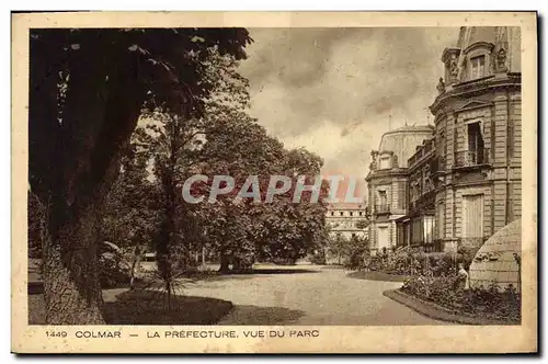 Cartes postales Prefecture Vue du Parc Colmar