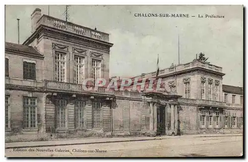 Cartes postales Prefecture Chalons sur Marne