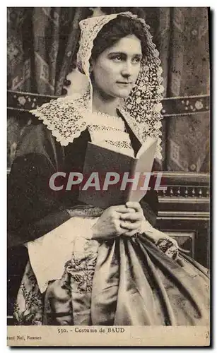 Cartes postales Folklore Costume de Baud