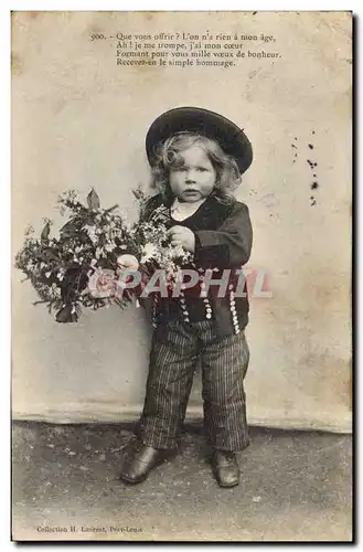 Ansichtskarte AK Folklore Enfant Bretagne