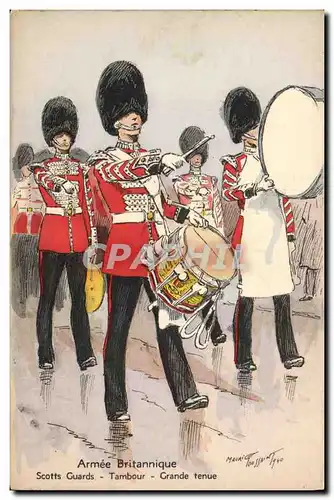 Ansichtskarte AK Militaria Armee britannique Grande tenue