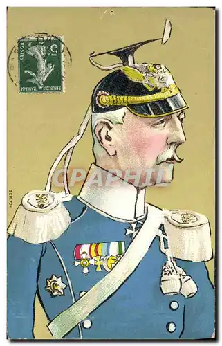 Ansichtskarte AK Militaria Officier