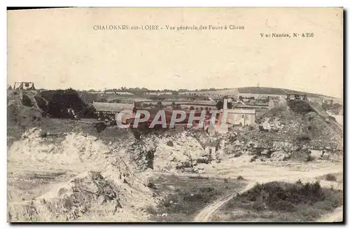 Cartes postales Chalonnes sur Loire Vue generale des Fours a Chaux