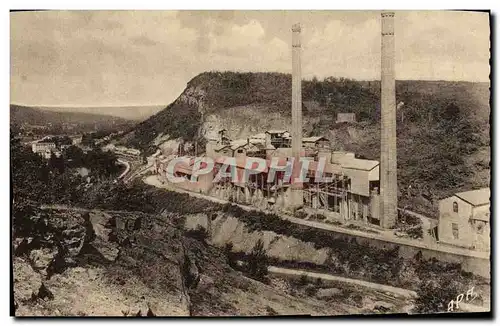 Cartes postales Lexos L'usine a ciment