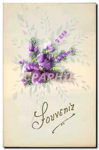 Cartes postales Fantaisie (dessin a la main) Fleurs