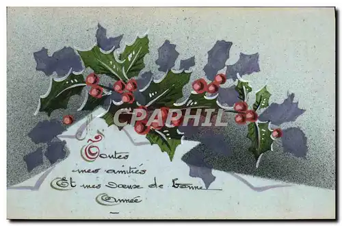 Cartes postales Fantaisie (dessin a la main) Fleurs