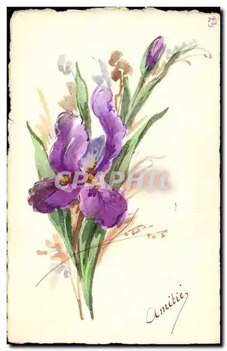 Cartes postales Fantaisie (dessin a la main) Fleurs