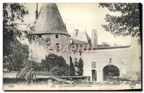 Cartes postales Chateau  Villeneuve