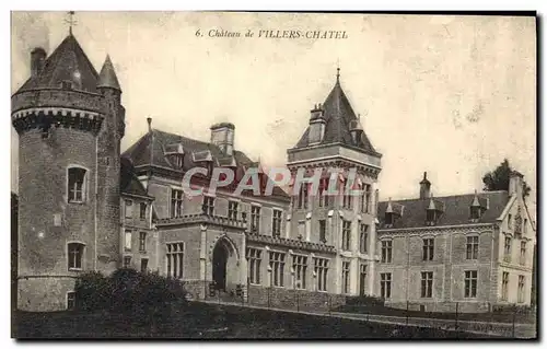 Ansichtskarte AK Chateau de Villers Chatel