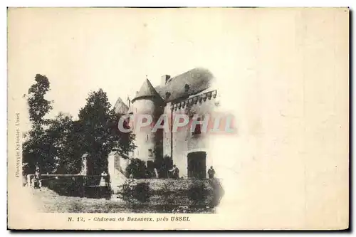 Cartes postales Chateau de Bazaneix pres Ussel