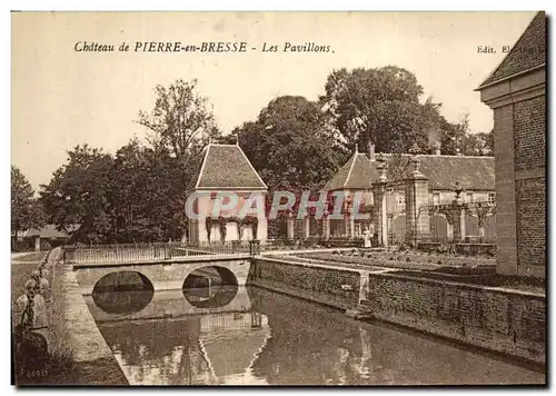 Ansichtskarte AK Chateau de Pierre en Bresse Les pavillons