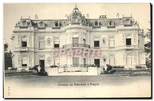 Cartes postales Chateau de Rotschild a Pregny