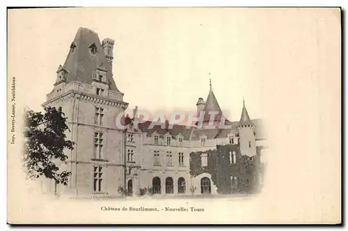 Ansichtskarte AK Chateau de Bourlemont Nouvelles Tours