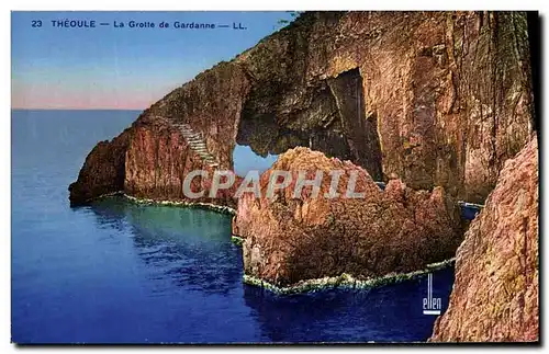 Cartes postales Grotte Grottes  Theoule La grotte de Gardanne