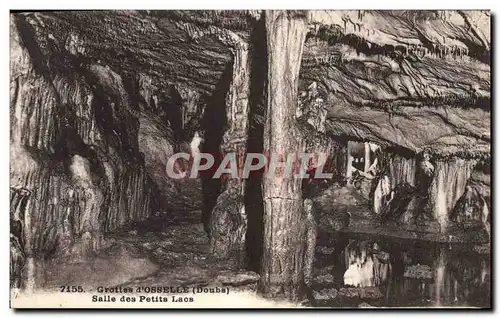 Ansichtskarte AK Grotte Grottes d'Osselle Salle des petits lacs