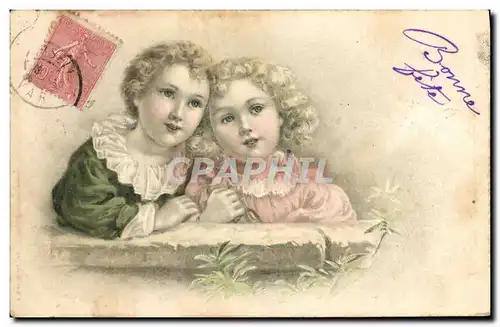 Cartes postales Fantaisie Enfants Poupee