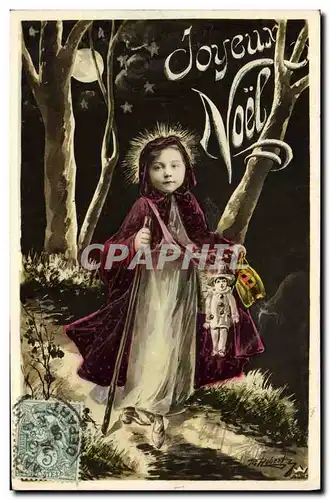 Cartes postales Fantaisie Enfant Poupee