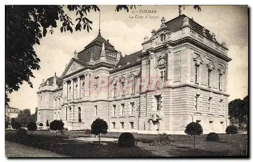 Cartes postales Palais de justice Colmar La Cour d'Appel