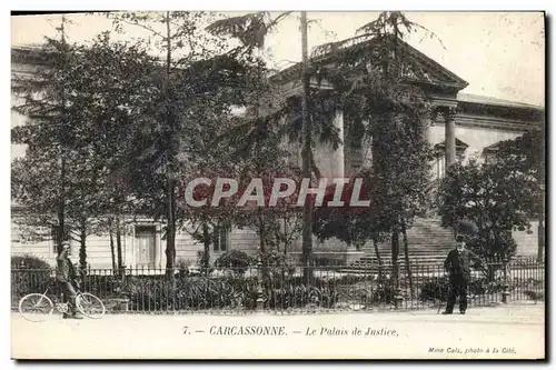 Cartes postales Palais de justice Carcassonne